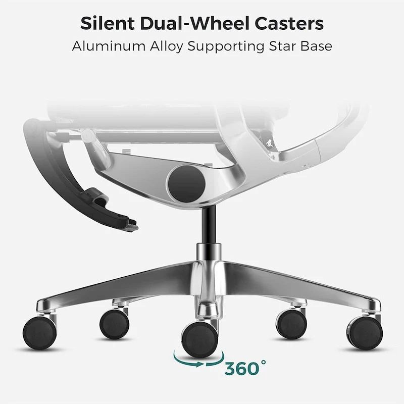 OdinLake High Back Office Chair Home Desk Chair Computer Chair Whitout Footrest