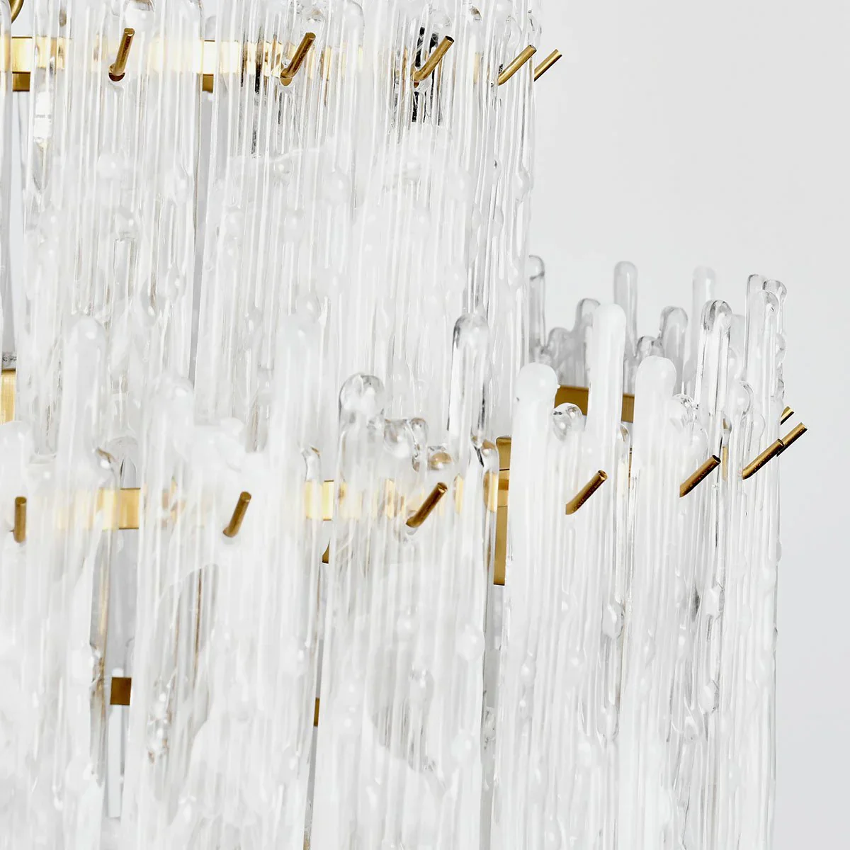 Everly Glass Round Chandelier