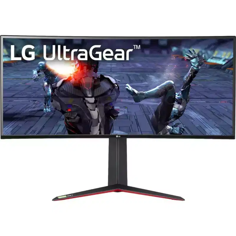 Refurbished: LG Ultragear 34 QHD Curved IPS 144Hz Gaming Monitor, Black - Manufacturer Refurbished