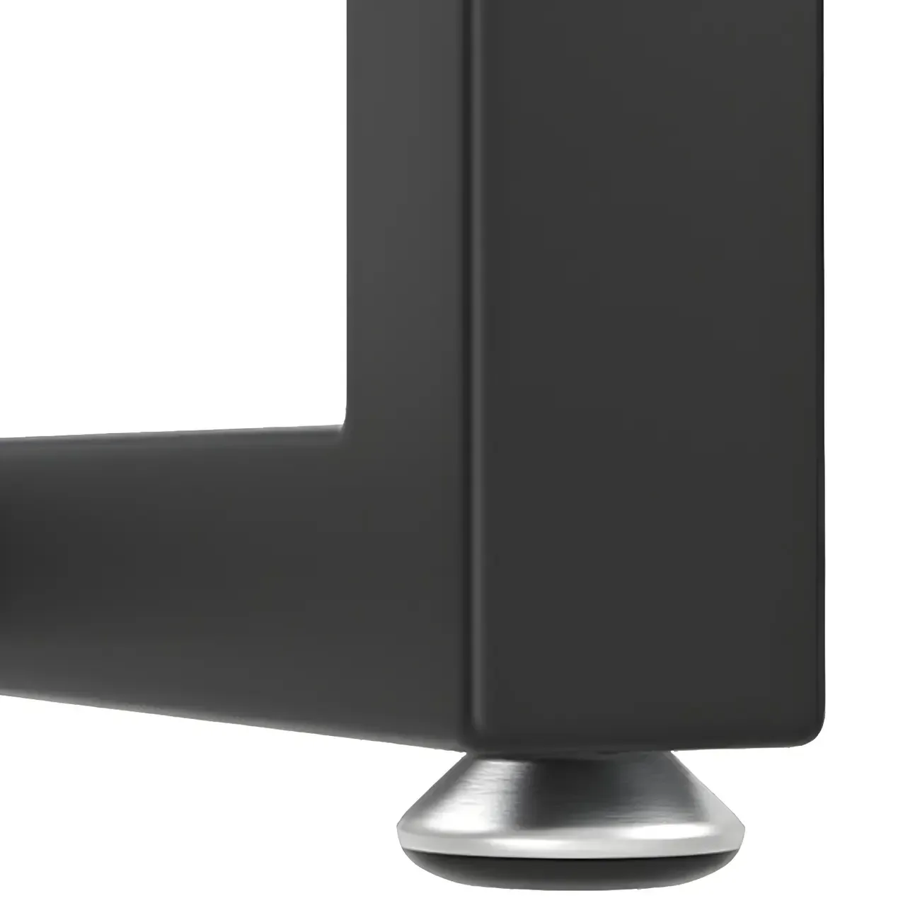 Modern Brown Wooden Iron Trestle Base Bar Table