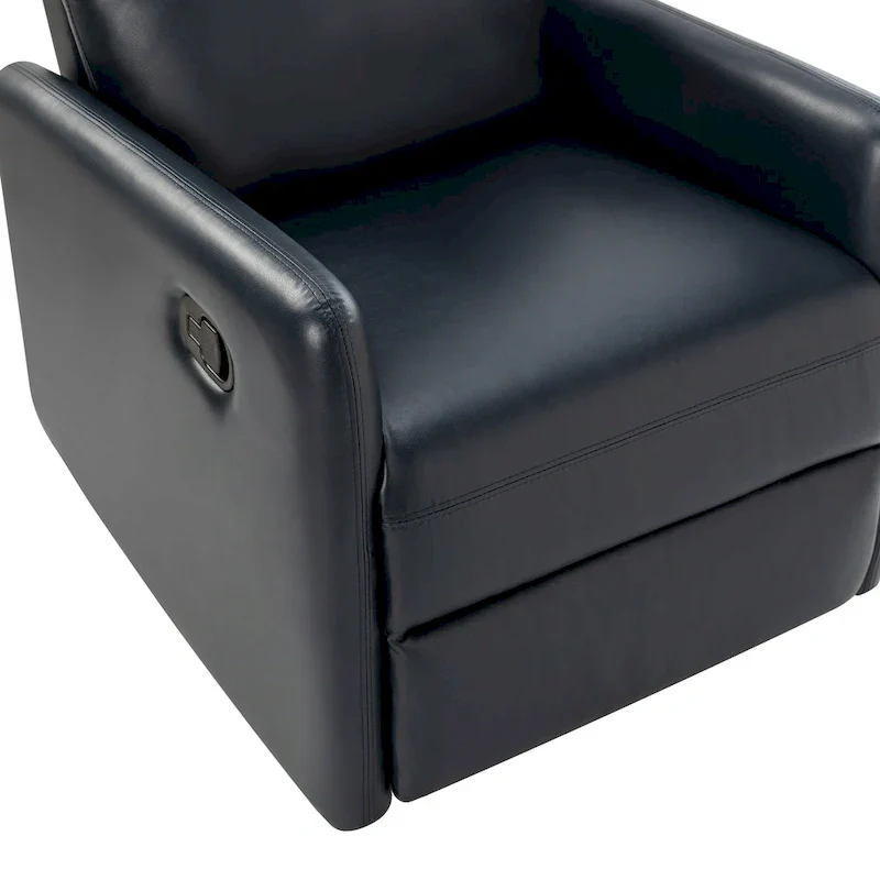 Lyle Manual Swivel Recliner with Metal Base