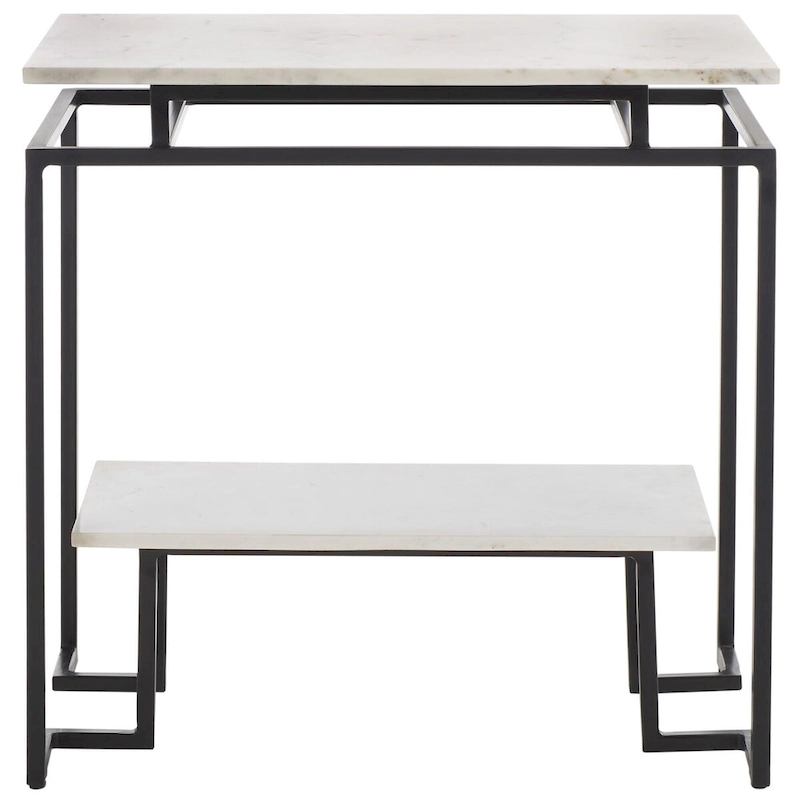 SAFAVIEH Malvina Single Shelf Rectangle Accent Table - 24 L x 14 D x 24 H - 24Wx14Dx24H