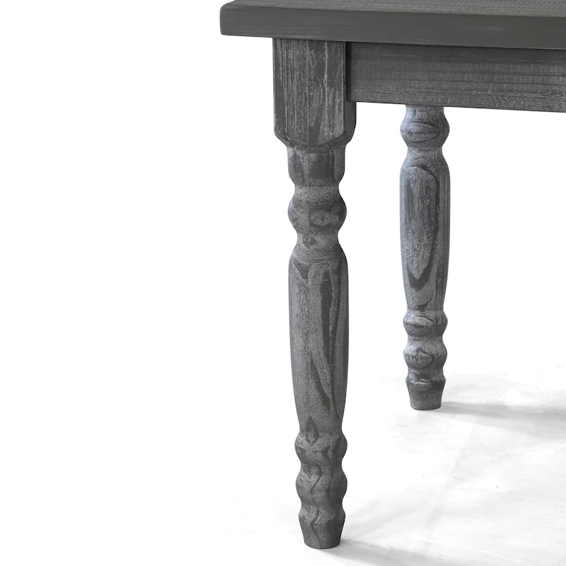 Grain Wood Furniture Valerie 63-inch Solid Wood Dining Table