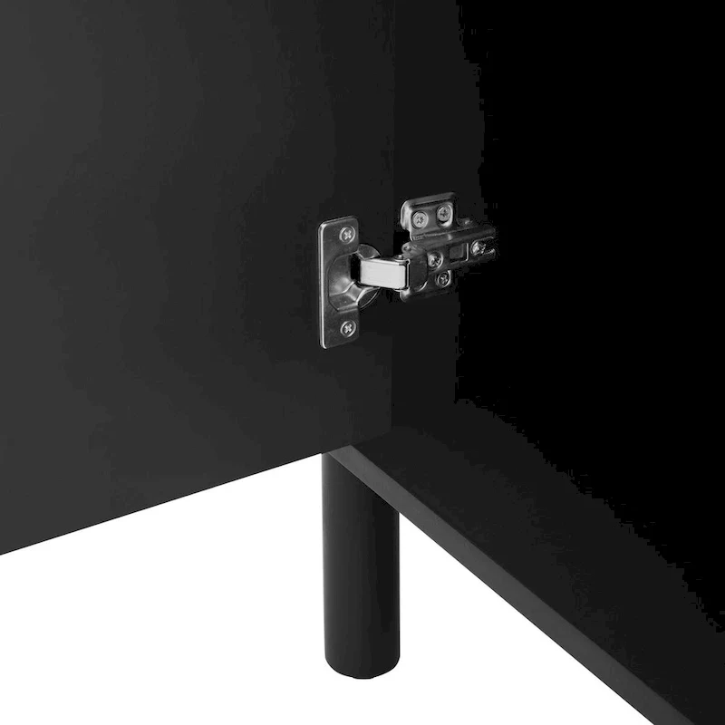 47.80 Inch high quality MDF Sideboard with Adjustable Shelves - 47.80 x 16.50