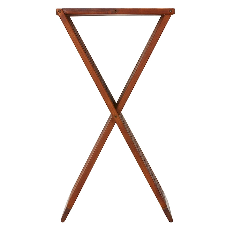 Bare Decor Taj Teak Folding End Table