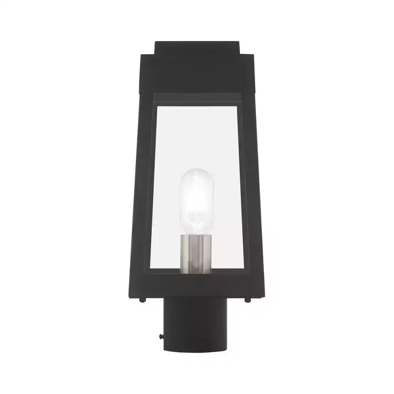 Livex Lighting Oslo 1 - Light Post Light in Black
