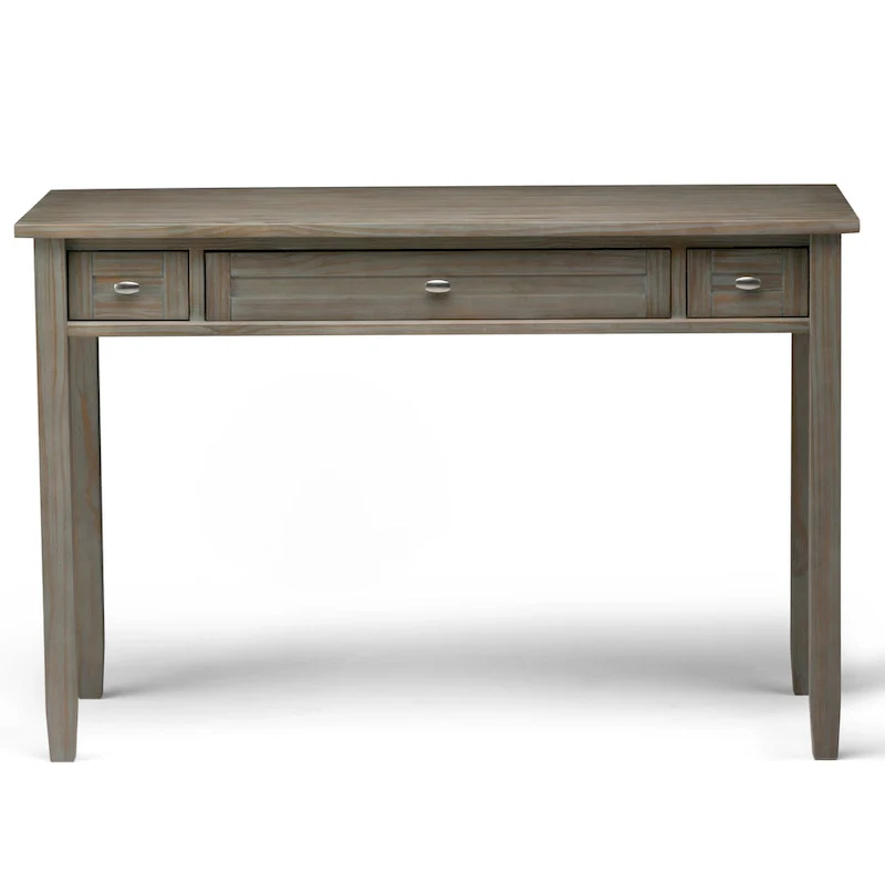 Solid wood transition style desk