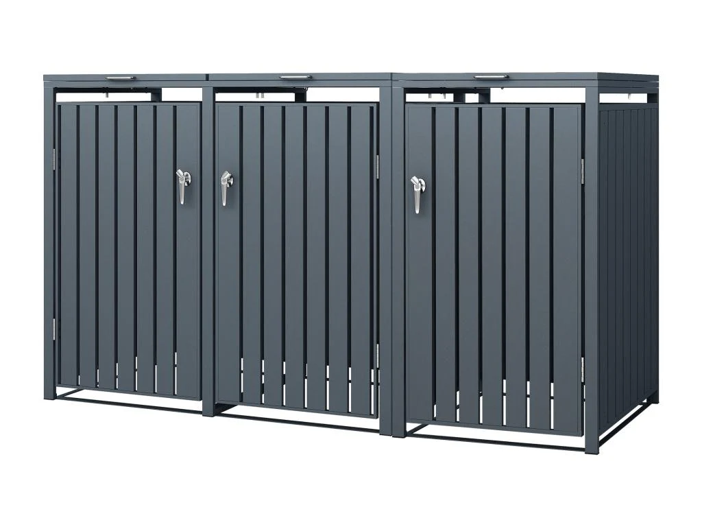 Abri Pour Poubelles - Gris anthracite