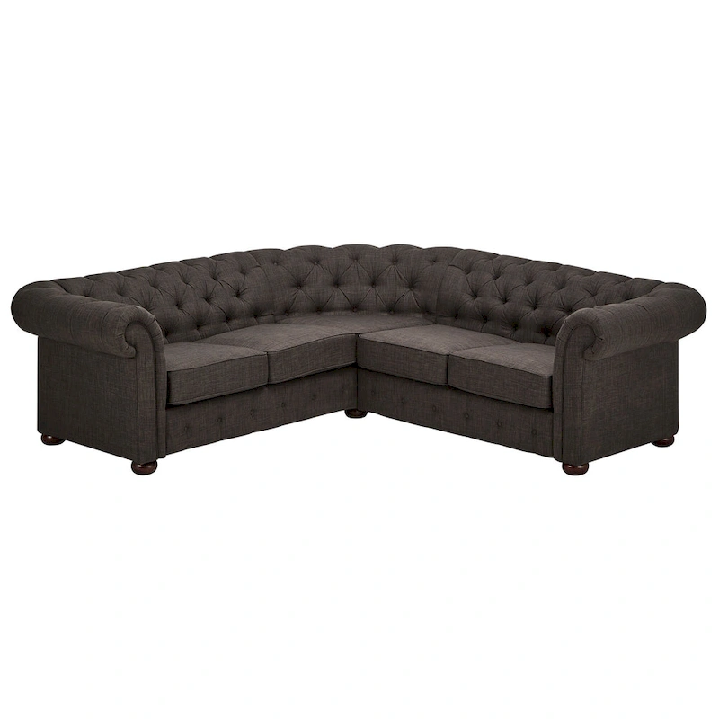 Knightsbridge Scrolled Arm Chesterfield Sectional by iNSPIRE Q Artisan