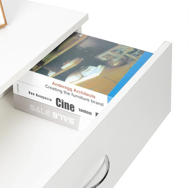 28 Modern Simple 4-Drawer Dresser Black/White