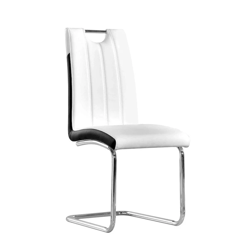 Best Master Furniture Two-tone Modern Side Chairs (Set of 2)