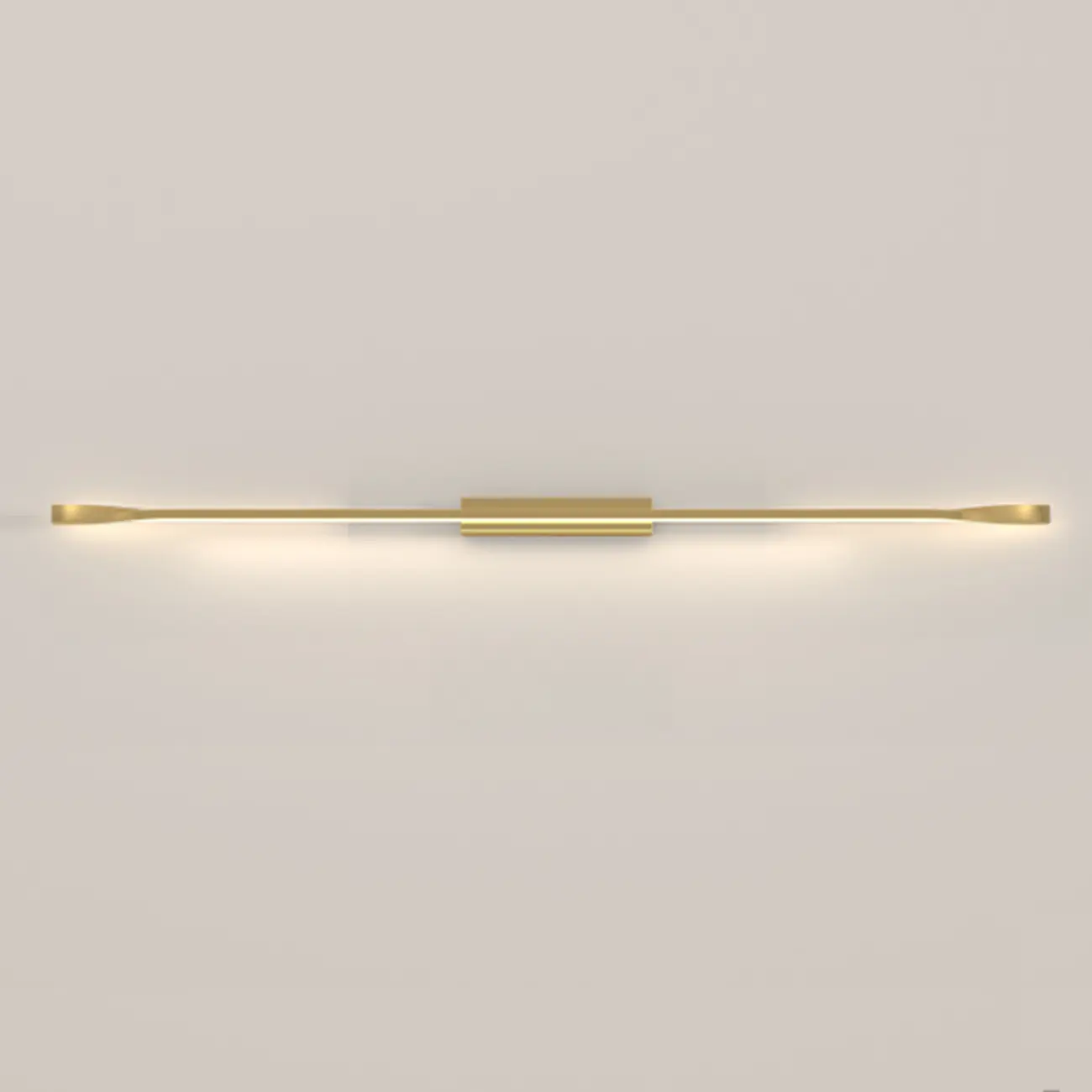 Modern Linear Wall Sconce with Silica Gel Shade