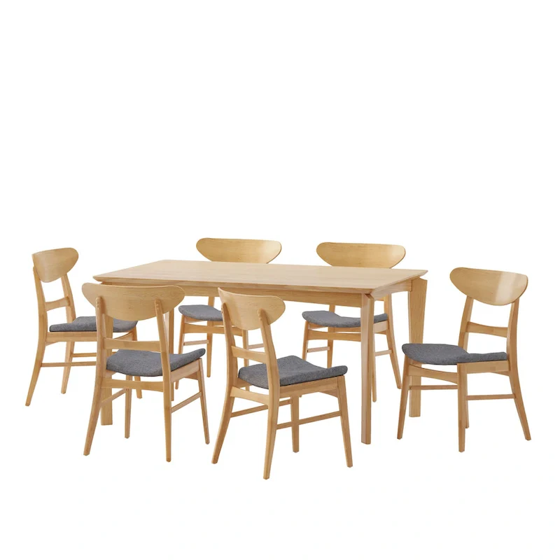 Amesbury Wood 7 Piece Dining Set by Christopher Knight Home