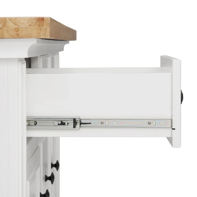 Crosley Julia Wood Top Kitchen Island - 50 W x32 D x 36 H