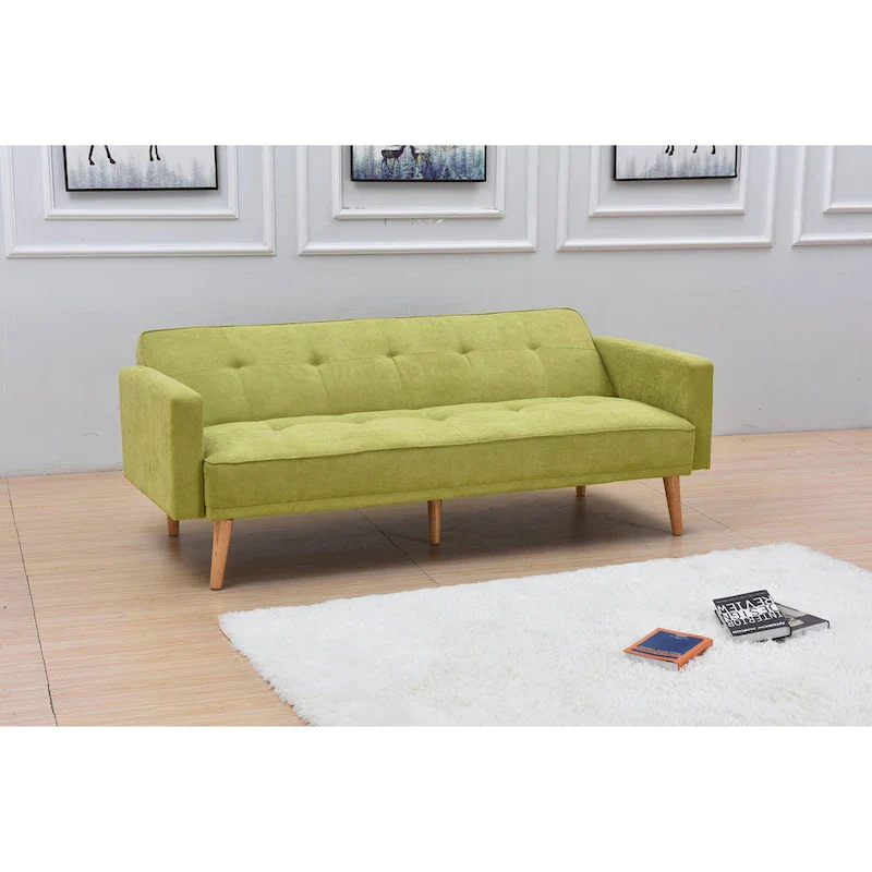 Modern Adjustable 3-position Sleeper Sofa Futon
