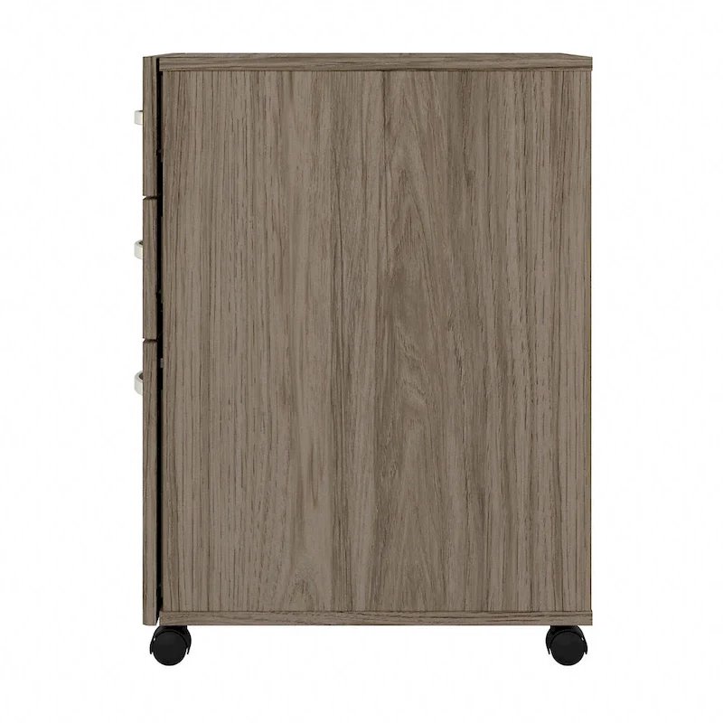 Hybrid 3 Drawer Mobile File Cabinet