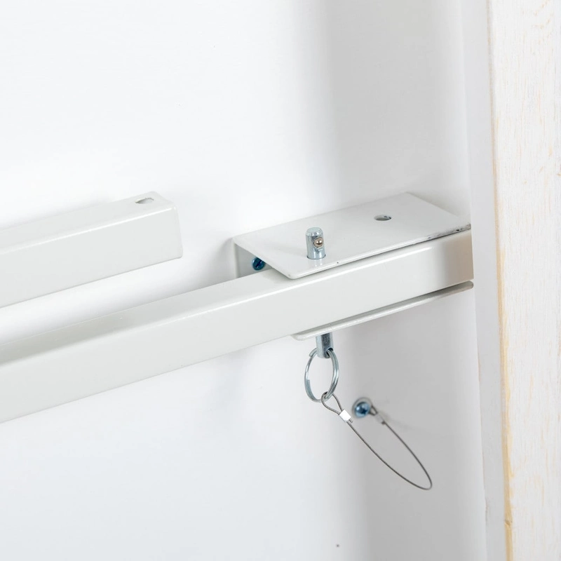 8' x 40 Rectangular Antique Rustic Solid Pine Folding Farm Table - 96D x 40W x 30H