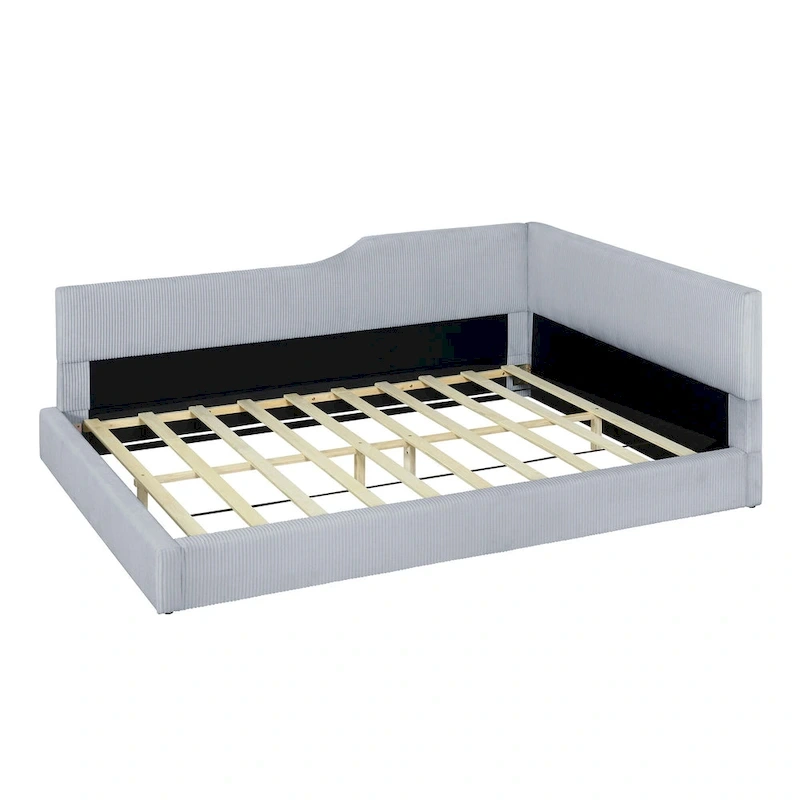 Full L-Shaped Daybed with Solid Frame