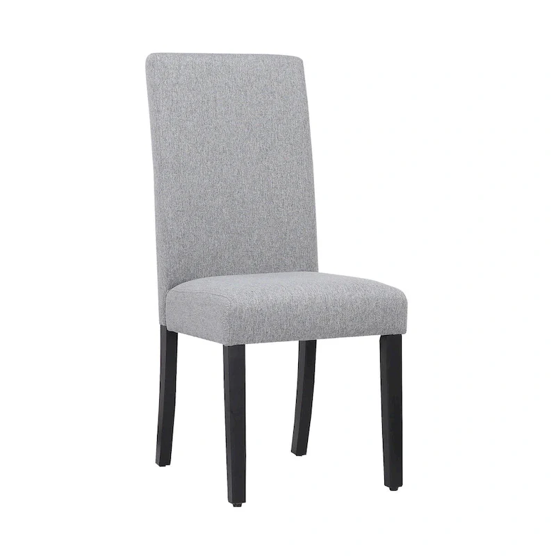 Grandview Upholstered Linen Fabric Dining Chair (Set of 2)