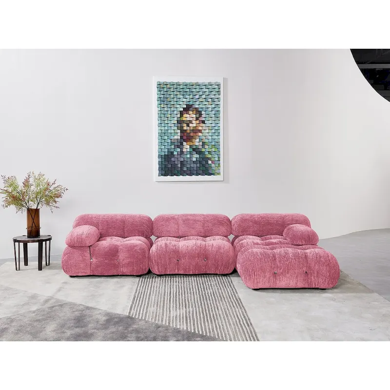 Daimion 4 Pieces Upholstered Sectional