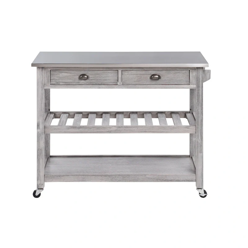 Firebranch Wire-brush Kitchen Cart