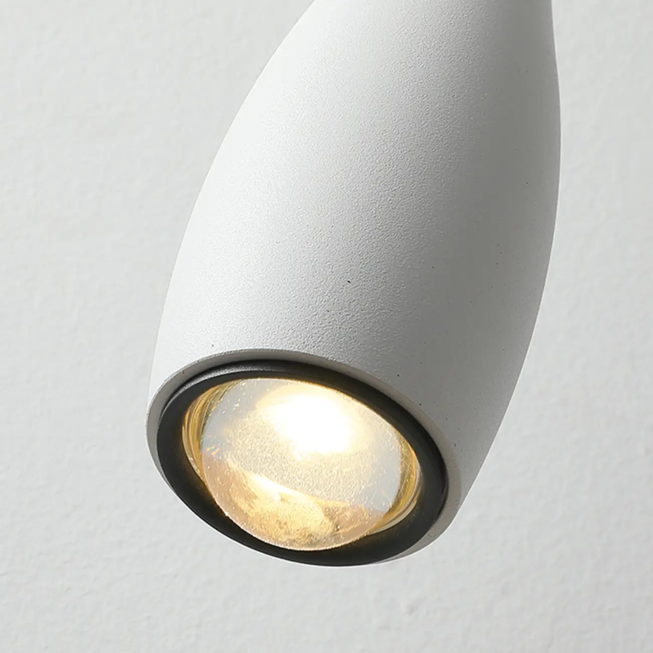 Modern Dimming Streamlined Metal Acrylic Pendant Light