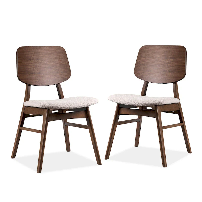 Beau I Mid-Century Walnut Oval Dining Table