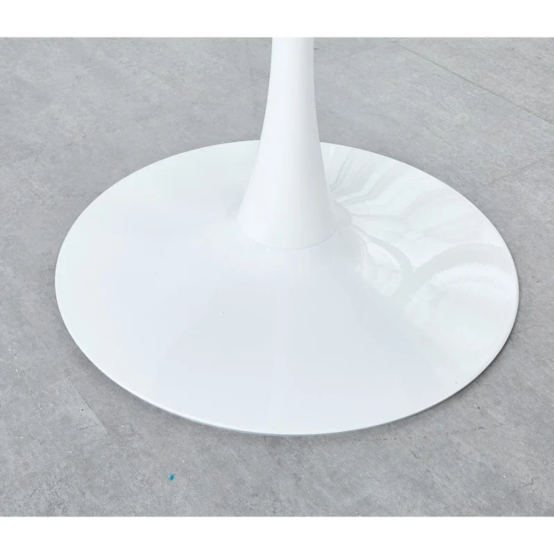 Round Tulip Table with MDF Top, Pedestal Design