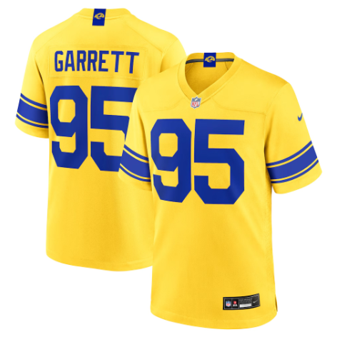Los Angeles Rams Myles Garrett Classic Sol Game Jersey