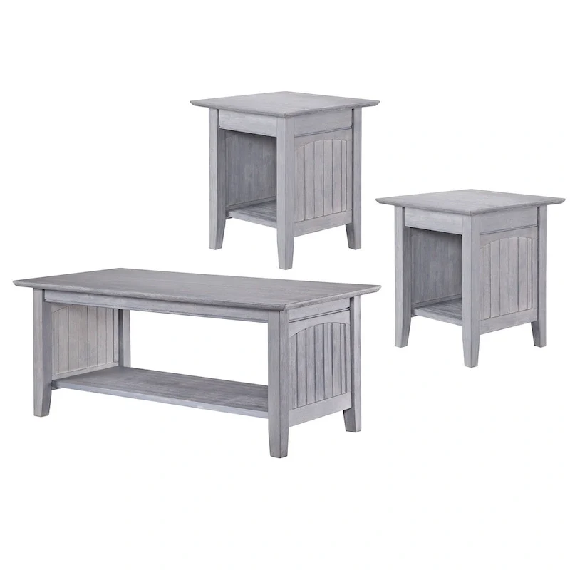 AFI Nantucket 3-Piece Coffee Table Set