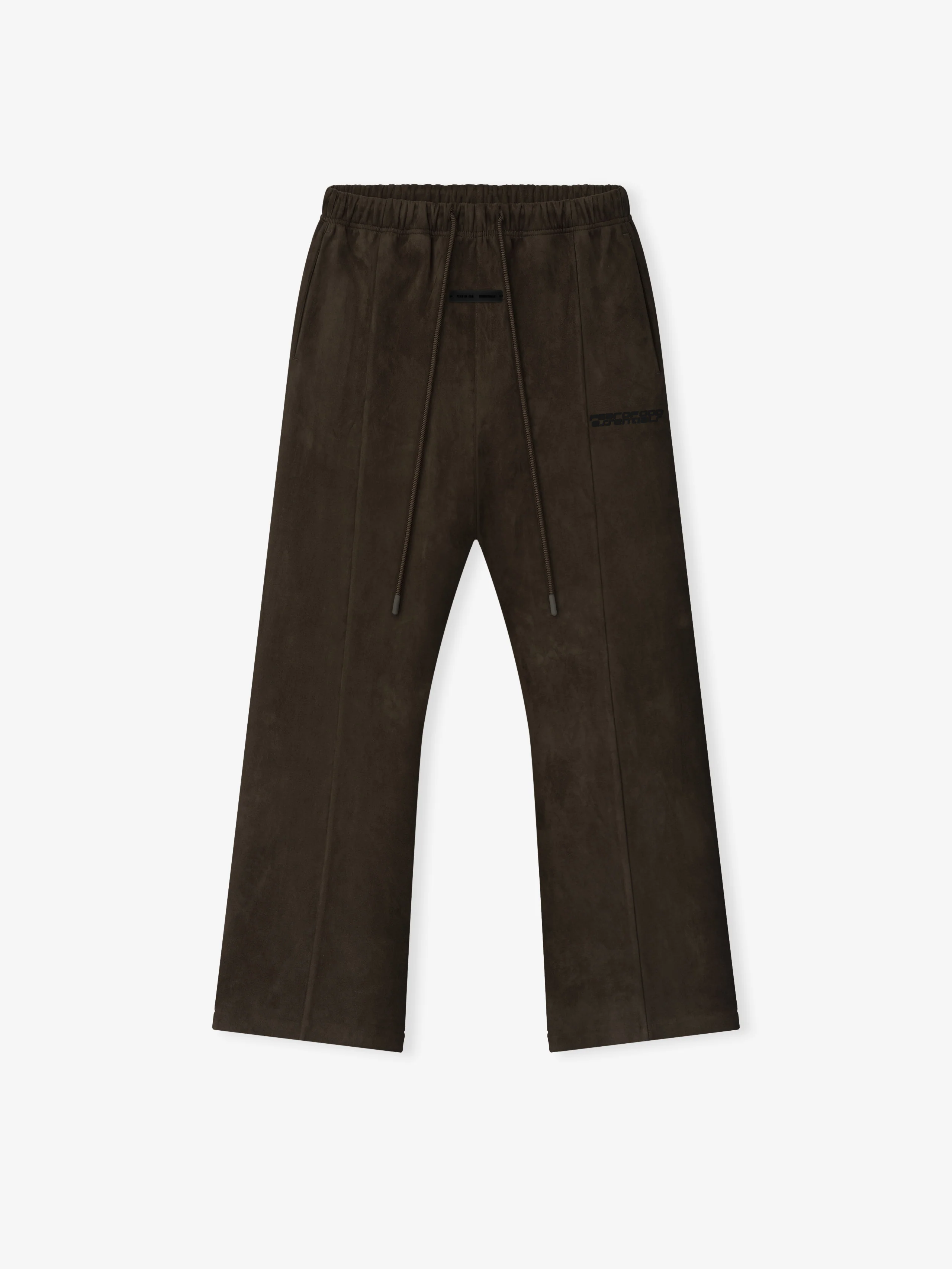 Suede Fleece Flare Pant