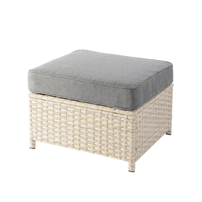 HOOOWOOO 8-piece Wicker Patio Furniture Conversation Sofa Set