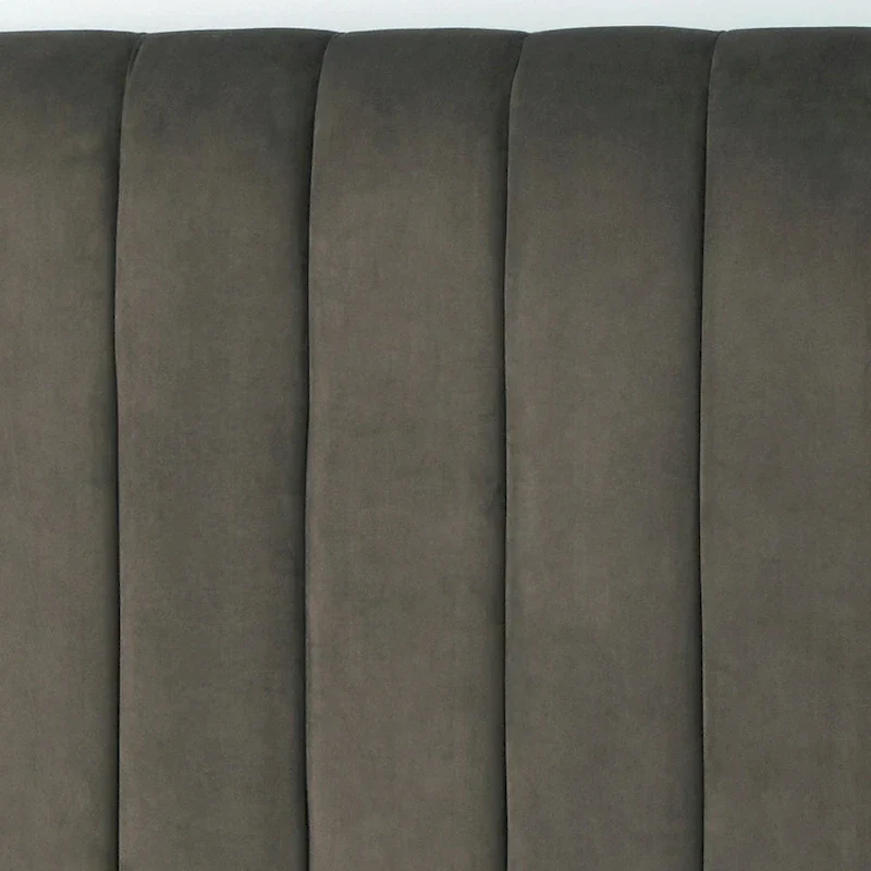 Lifestorey Teagan Queen Channel Upholstered Headboard