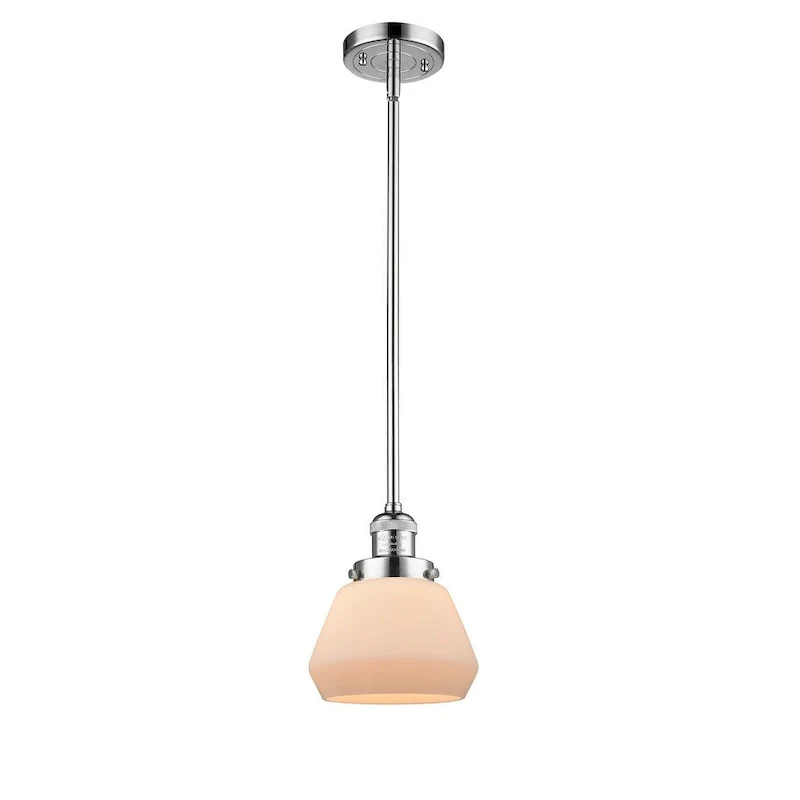 Innovations Lighting Fulton Single Light 7  Wide Mini Pendant with