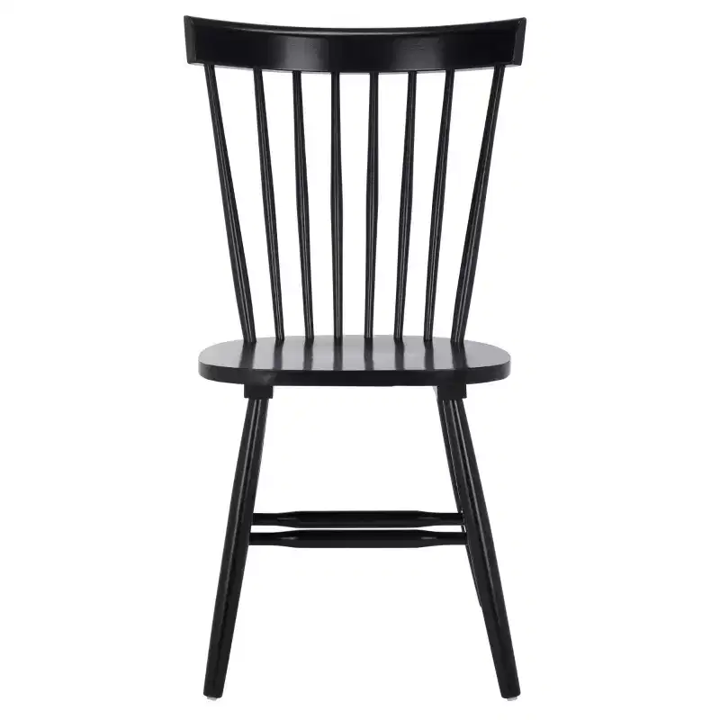 Novalyn Spindel Dining Chair - Set of 2 - DCH8550 - Black - Safavieh