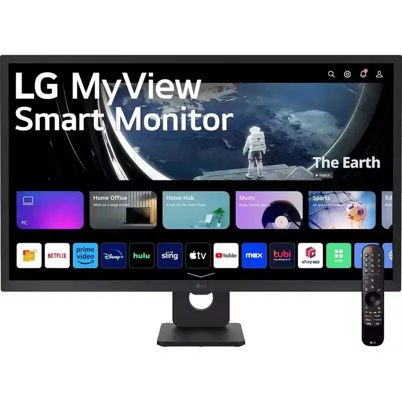 LG 32 Full HD IPS MyView Smart Monitor with webOS and Magic Remote