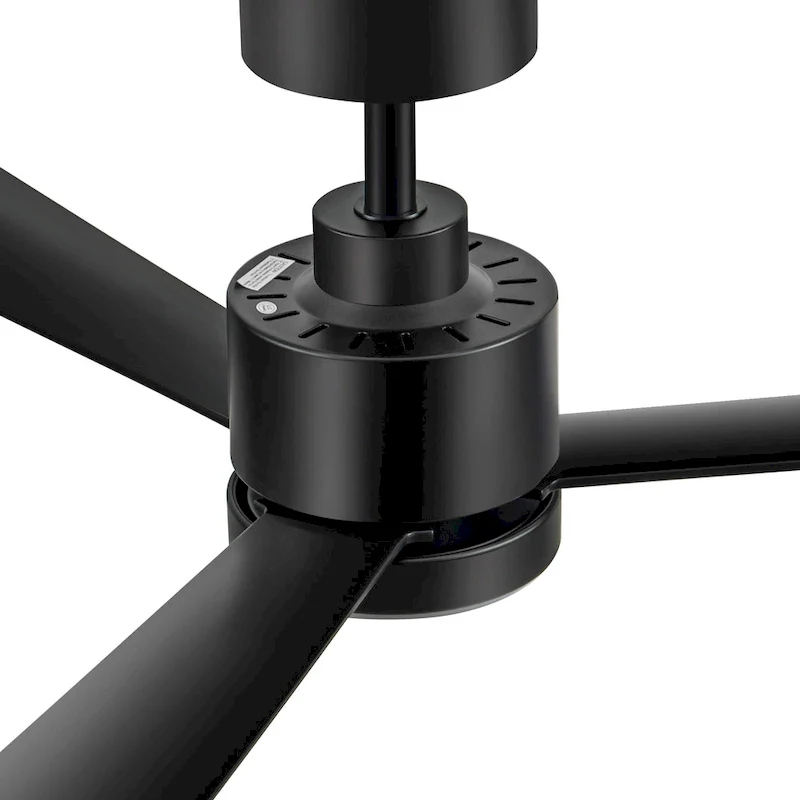 52 Inch Gold/Black/White 3-Blade LED Ceiling Fan with Light and Remote