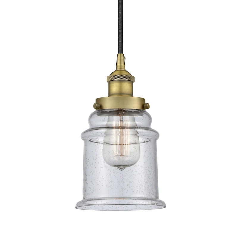 Innovations Lighting 616-1PH-11-6 Canton Pendant Canton 6  Wide Mini