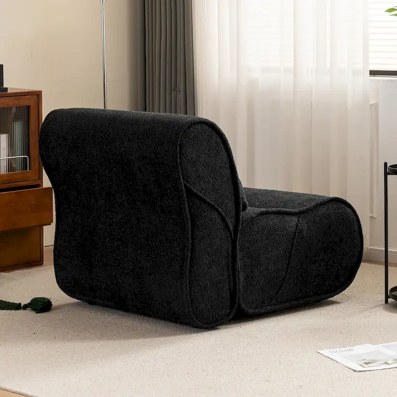 GDFStudio - Amelia Timeless Fabric Recliner with Ergonomic Design and Matching Pillows