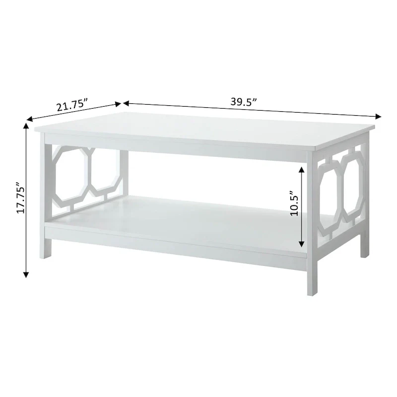 Coffee Table with Shelf