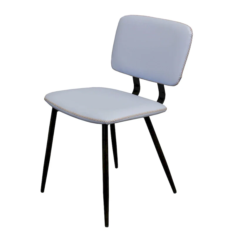 Multi-Color Faux Leather Dining Chair, Single Seat