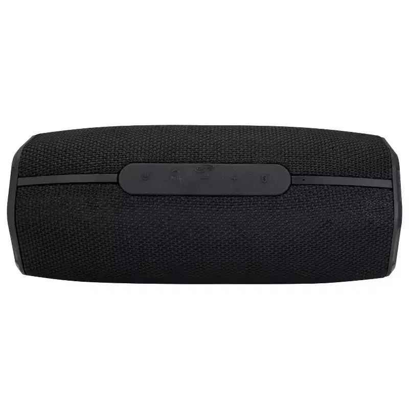 iLive Audio Waterproof Fabric Wireless Speaker (IPX5) - Black (ISBW348B): Bluetooth Rechargeable Portable Speaker with USB Connection