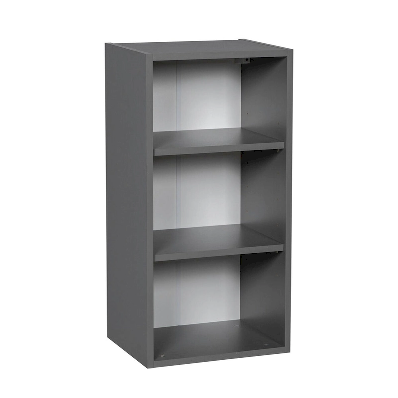 9  x 30  Wall Cabinet-Single Door-Grey - 9 x 30 x 12
