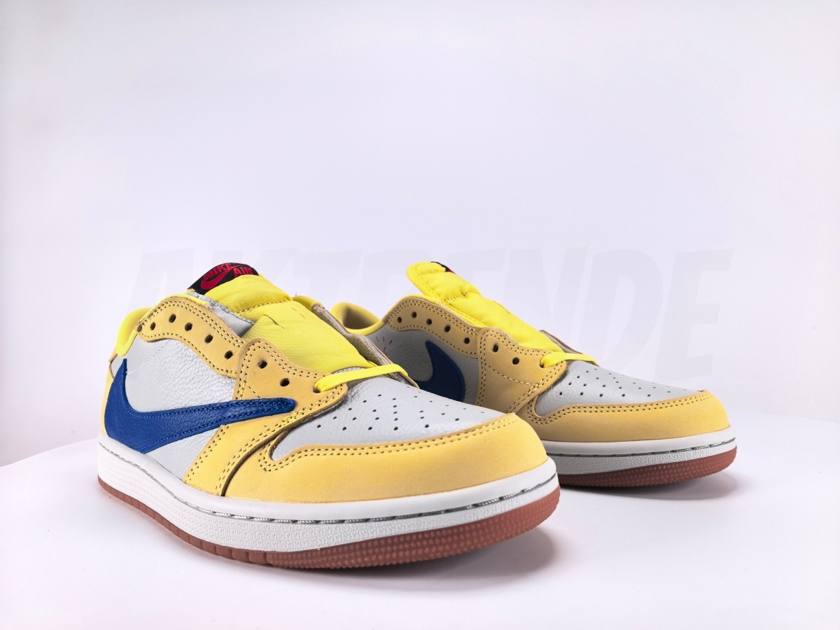 Jordan 1 Retro Low OG SP Travis Scott Canary - Aktrende