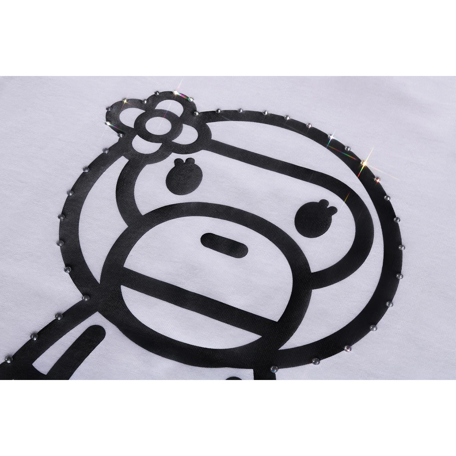 CRYSTAL STONE BIG BABY LISA TEE LADIES