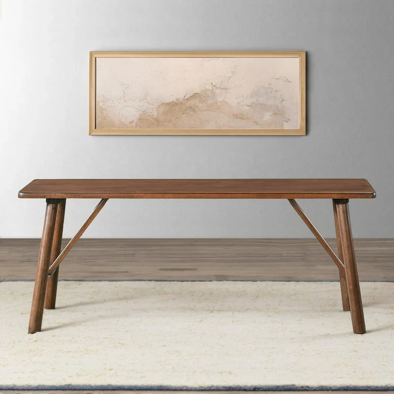Solid Wood Bench