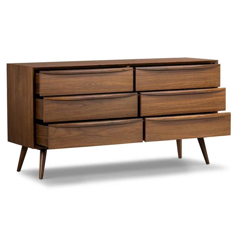 Poly and Bark Cura 63   Dresser in Walnut