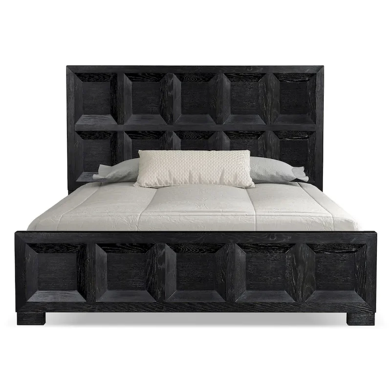 Furniture of America Durem Modern Classic Wood Panel Bed