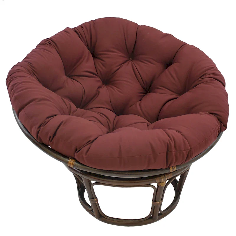 52-inch Solid Twill Papasan Cushion (Cushion Only)