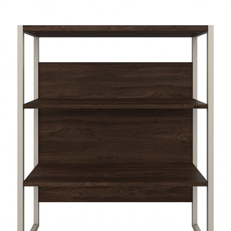 2-Drawer Lateral File Cabinet with Open Shelves
